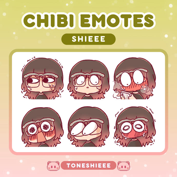 Chibi Emotes - Shieee Chibi Emotes - Shieee