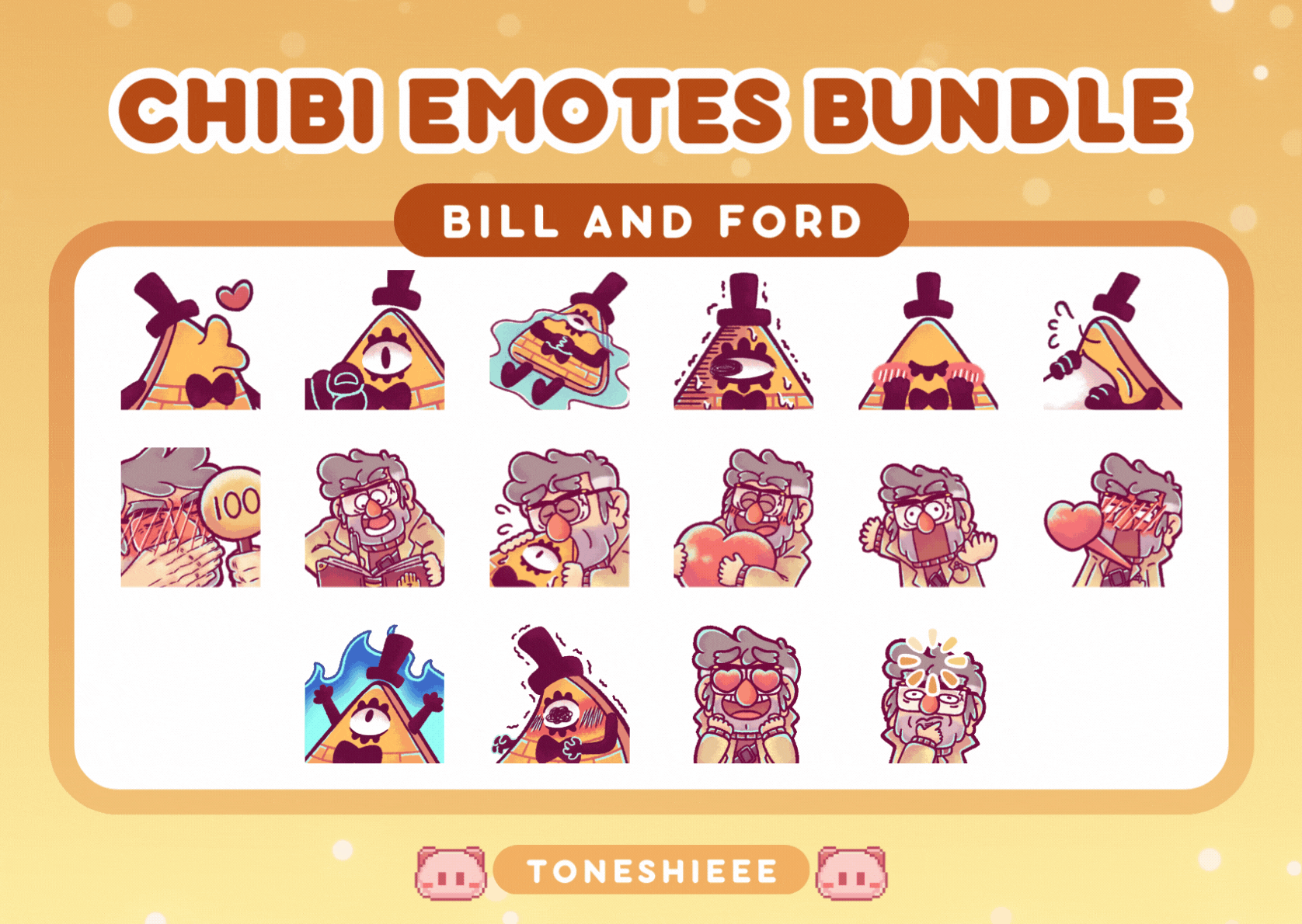 BILL AND FORD EMOTES BILL AND FORD EMOTES